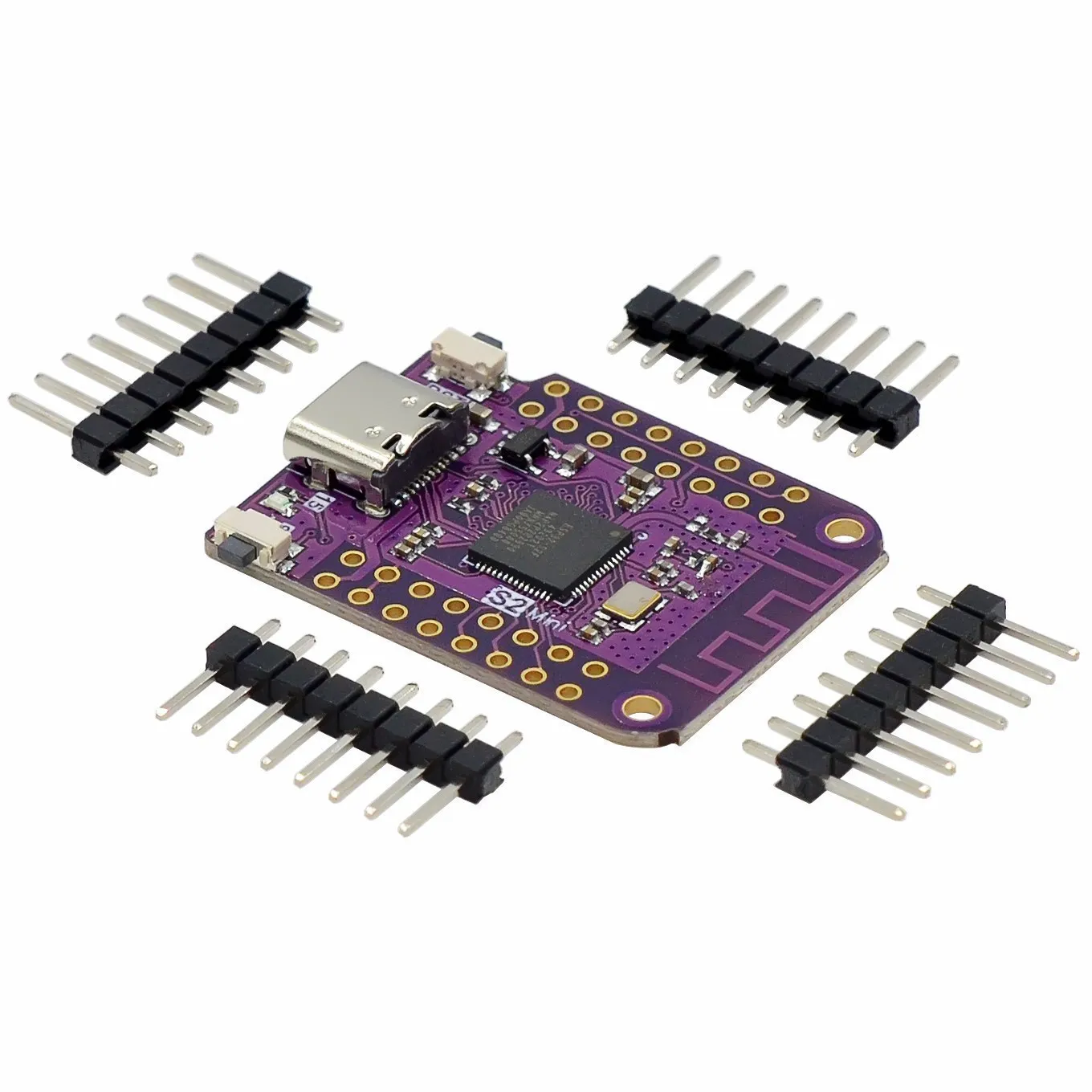 ESP32 S2 Mini V1.0.0 - LOLIN WIFI IOT Board на основе ESP32-S2FN4R2 4MB FLASH 2MB PSRAM MicroPython Arduino совместимый