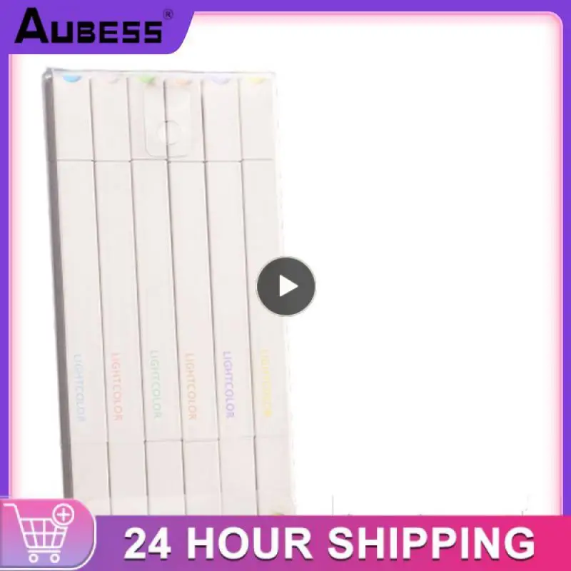 

1~10PCS Super Soft Pen Tip Double Headed Fluorescent Pen Smooth And Comfortable Writing Without Concealing Words