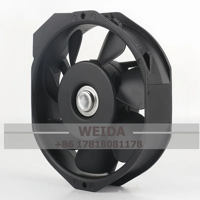 Фото NMB 5915PC-20W-B20-S11 172X150X38 мм 200/240 В переменного тока 0,18 А 176,5 куб. футов в минуту Осевой вентилятор охлаждения с металлическими листьями №4