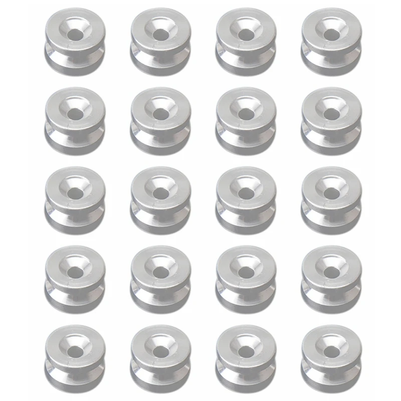 

20X Motorcycle Top Rear Luggage Tool Box Case Trunk Bracket Bushing Pad Spacers Buckle Accessories Universal