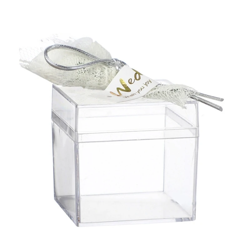 

Baby Shower Party/Wedding Clear Boxes Bouquet- Communions Confirmation Gift