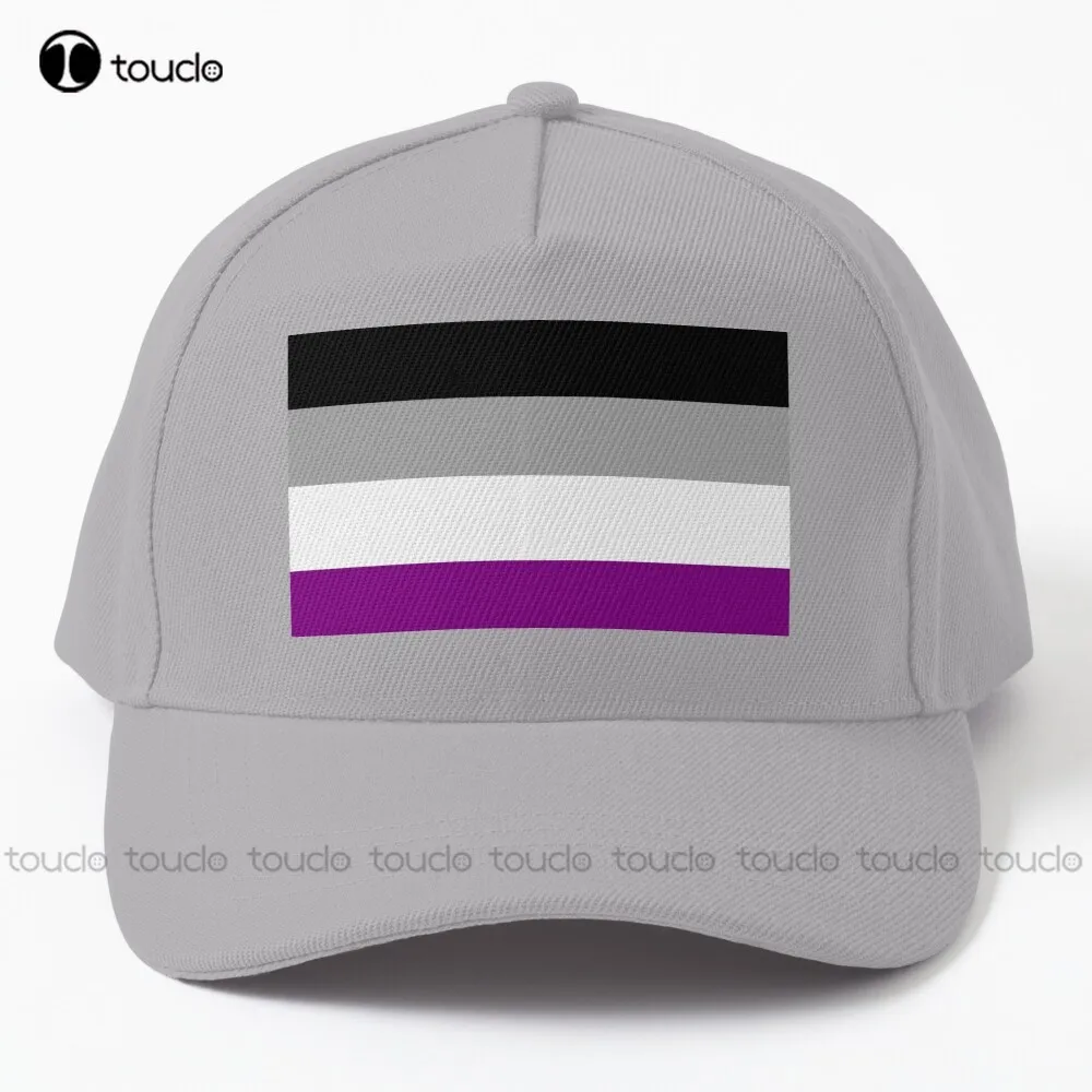 

Asexual / Ace Pride Flag Baseball Cap Hats For Mens Hip Hop Trucker Hats Outdoor Simple Vintag Visor Casual Caps Custom Gift