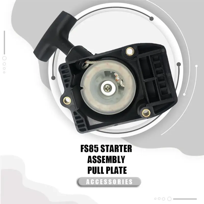 

Lawn Mower Recoil Plastic Pull Starter Professional Grass Trimming Tools Trimmer Machine Engine Supply Replacement For FS75 FS85