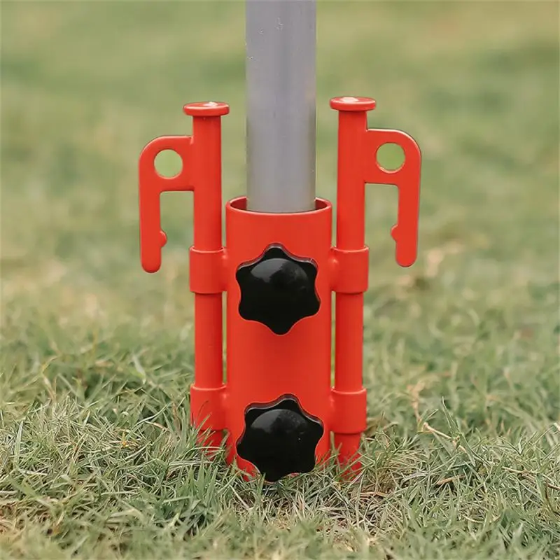 

Canopy Rod Retainer 185g Windproof Portable More Firmly Fixed Tube Reinforced Clip Artifact Accessories Tent Support Pole Steel