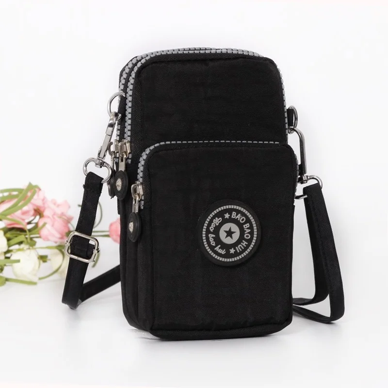 

Small Shoulder Bags Nylon Women Mobile Phone Bags Mini Female Messenger Purse Lady Wallet New 2022 CrossBody Bag Woman