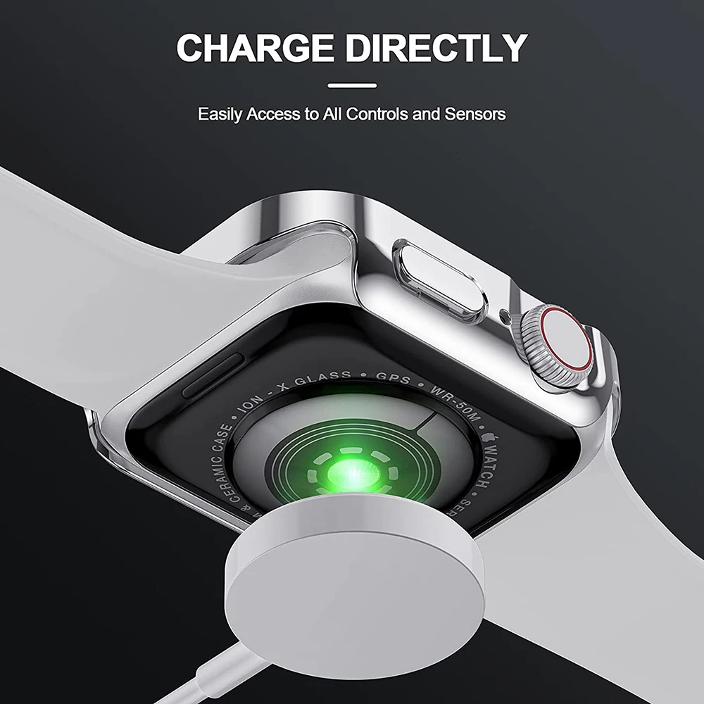 Фото Водонепроницаемый чехол для Apple Watch series 7 8 45 мм 41 мм, аксессуары для iWatch 4 5 SE 6 44 мм 40 мм №5