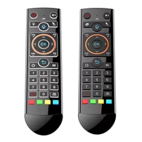 q2 smart tv backlight remote control ir learning 2 4ghz rf wireless remote controller for computer android tv box