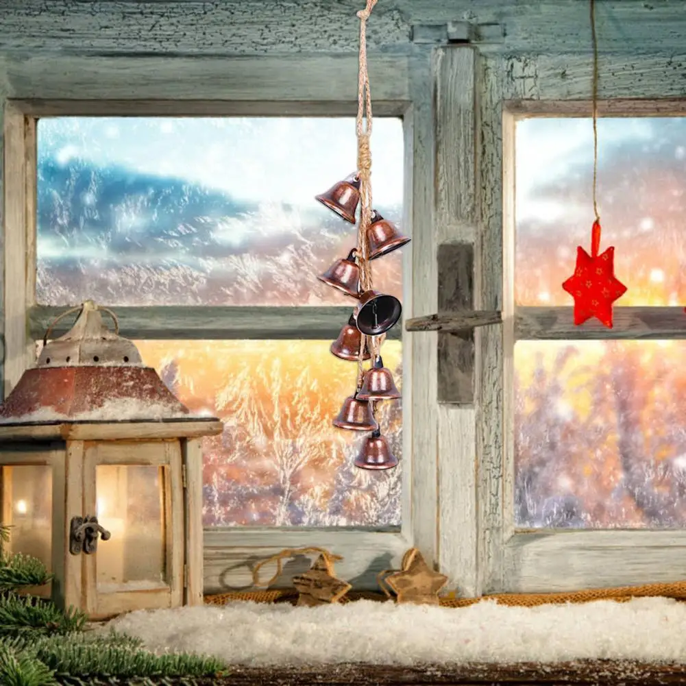 Металлические колокольчики ручной работы подвеска в деревенском стиле шикарные