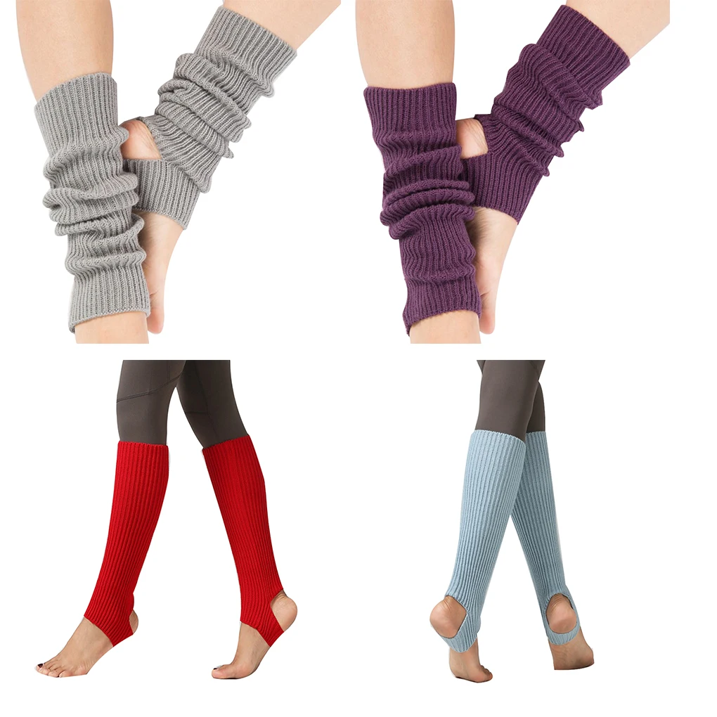 

Осенние длинные носки для девушек, танцевальные носки без ног, Новинка 1 2023, зимние носки, гетры, балетные ножки