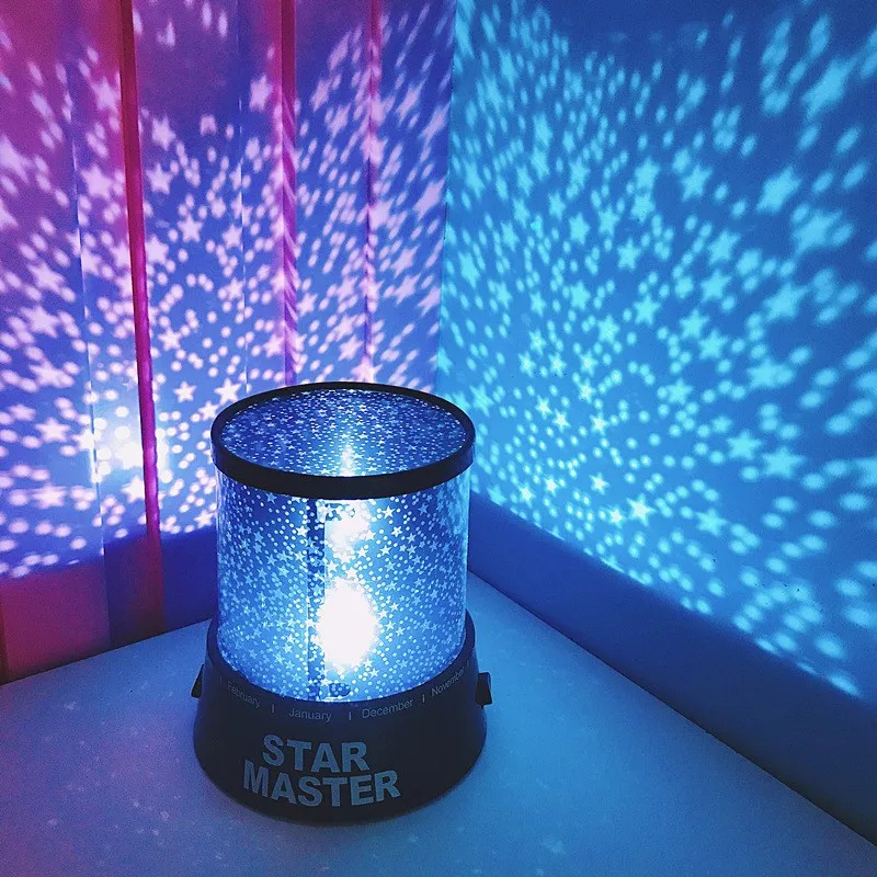 Amazing Romantic Cosmos Star Master LED Star Sky โปรเจคเตอร์ Night Light โคมไฟดาวเพดาน Dropship