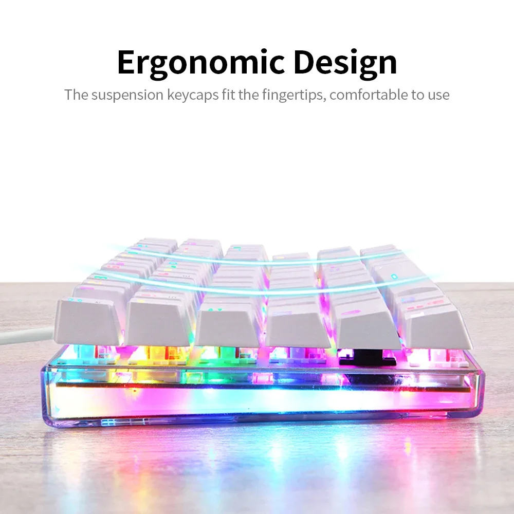 B-M Оригинальная игровая механическая клавиатура Motospeed K87S проводная USB 87 клавиш с