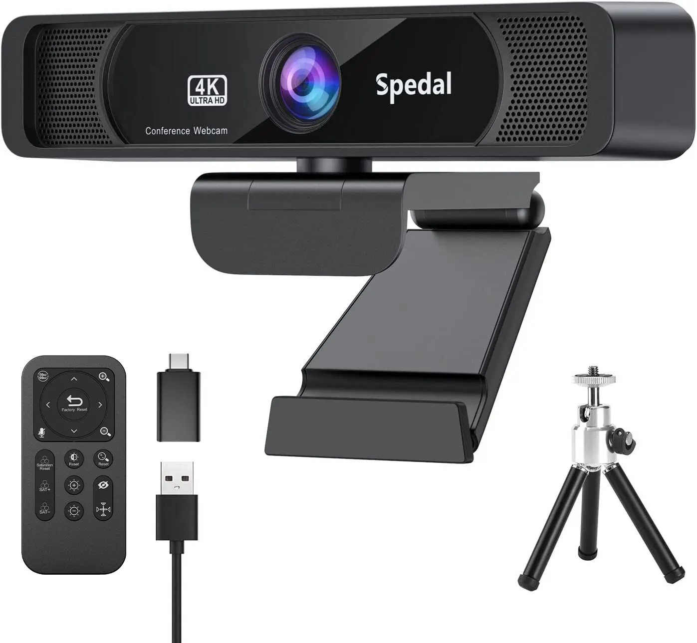 Spedal 931 HD 4K 30Fps 120 широкоугольная веб-камера с микрофоном и ...