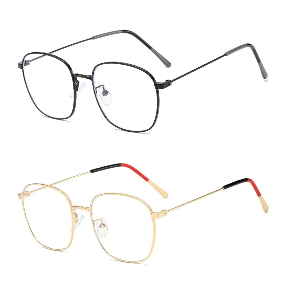 

Fashion Vintage Round Metal Gaming Goggles Computer Eye Glasses Glasses Frame Blue Light Glasses for Women