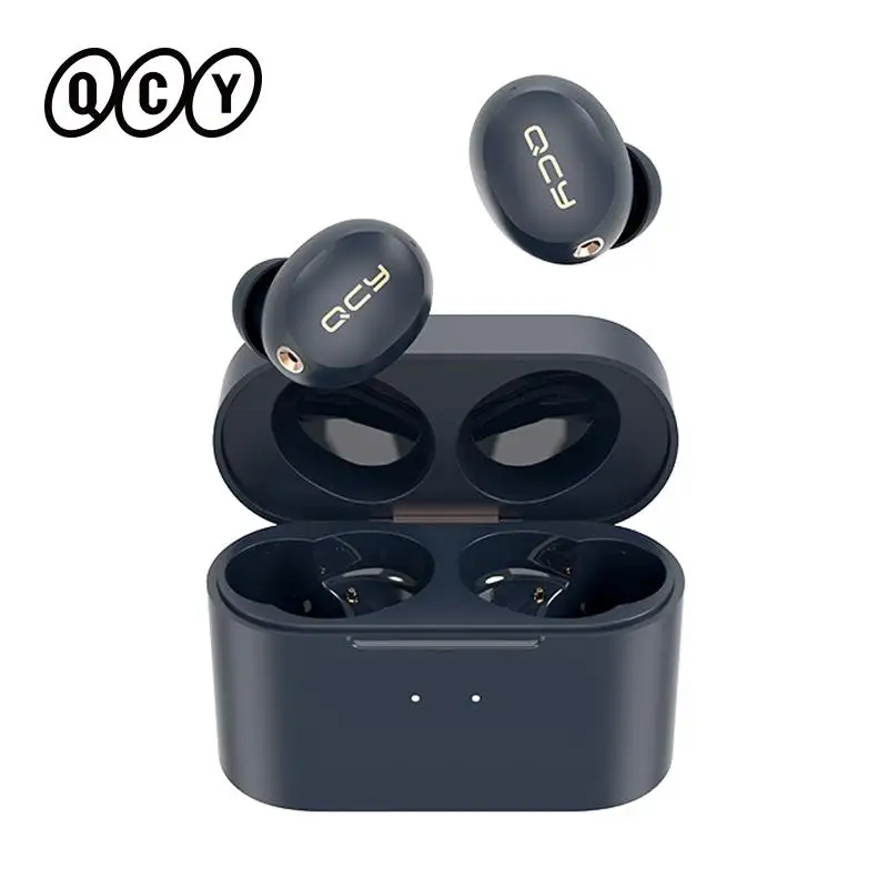 

QCY HT01C Hybrid ANC Headphone BT5.1 Earphone Wireless Charging Earbuds Active Noise Cancellation Light Senor Customizing APP
