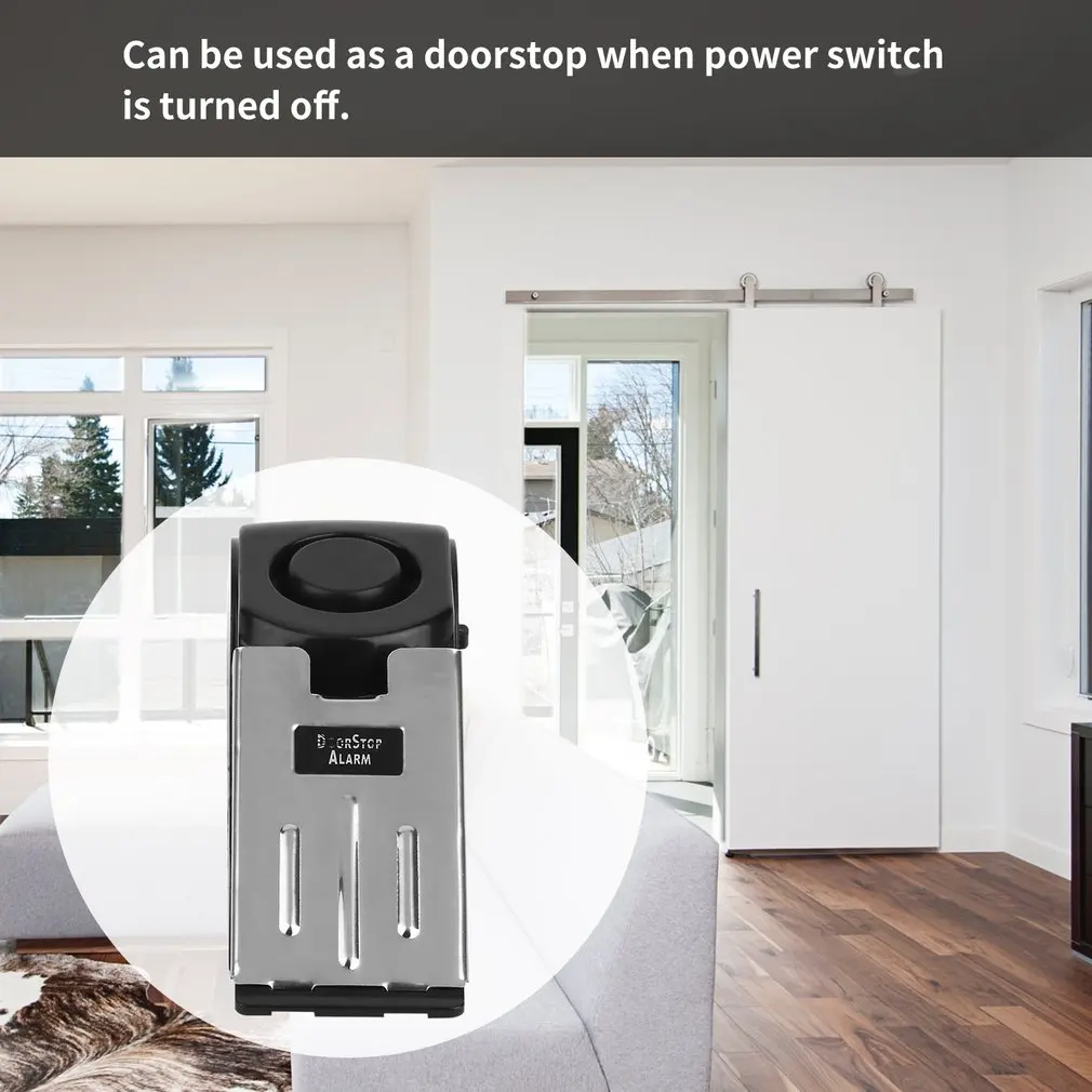 Мини Беспроводная вибрационная система сигнализации образная пробка |