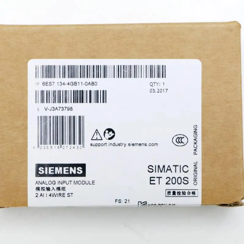 

Brand New Siemens 6ES7134-4GB11-0AB0 SIMATIC DP Electronics Module