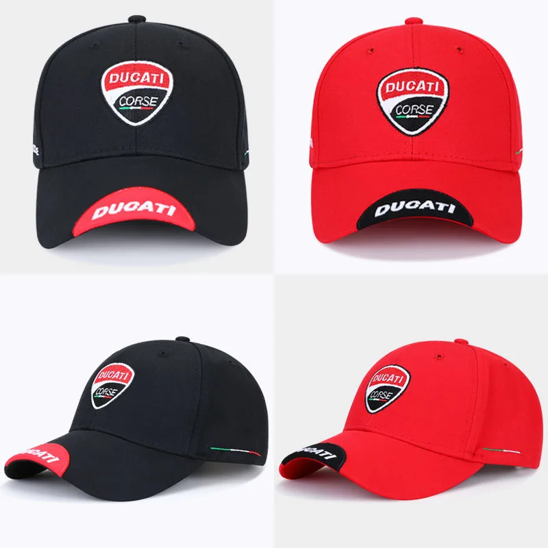 

The latest official flagship store free shipping embroidery Ducati men's motorcycle baseball cap F1 racing cap No. 93 peaked cap
