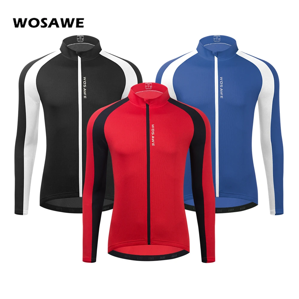 WOSAWE дышащая велосипедная Джерси низкая цена горный велосипед рубашки мужская