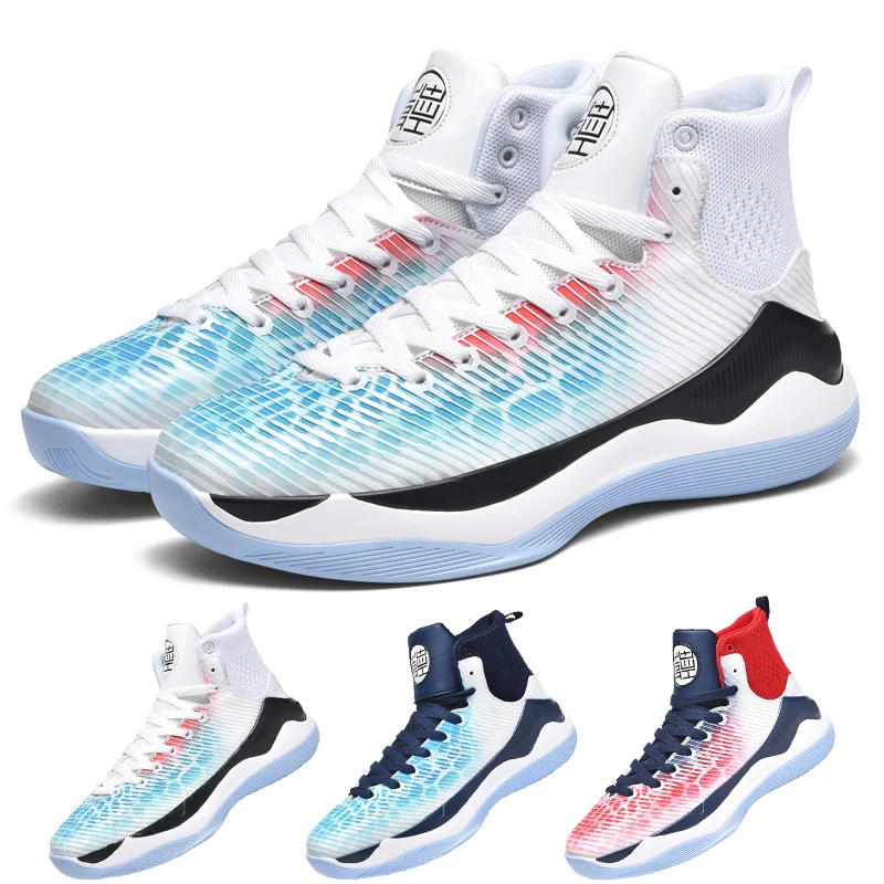 Youth High Ankle Casual Sport Footwear School Sports Training Basketball Shoes Running Shoes Student Outdoor Shoes 36-45#