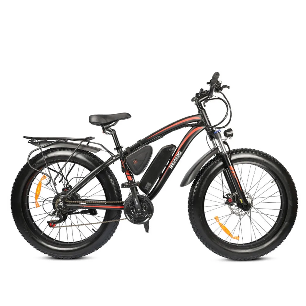 

48V12. 8Ah Electric Bicycle 26 Inches Lithium Battery Powerful Drive 21 Speed Mountain Bike 400W Brushless Brushless Motor