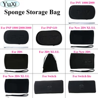 yuxi soft screen protective carrying storage bag pouch case for psvita psv psp 1000 2000 3000 for ns switch lite for new 3ds xl