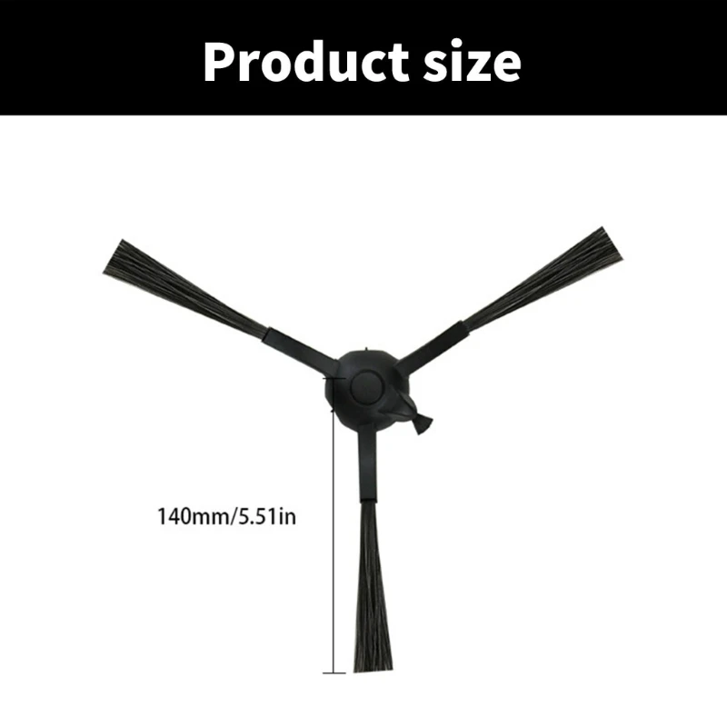 Набор боковых щеток для домашней уборки подходит роботизированного пылесоса 360 2S