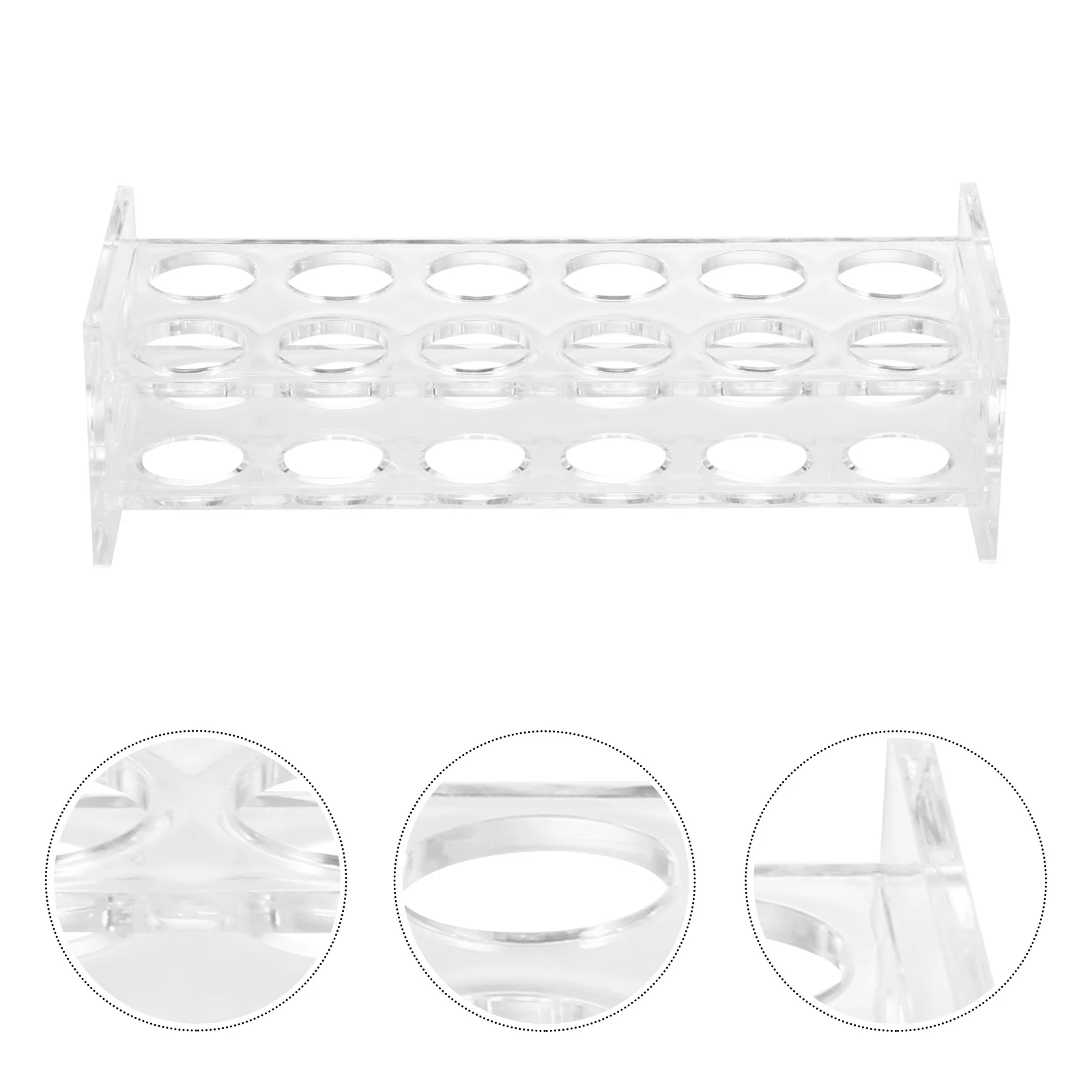 

Shot Rack Holder Cup Bar Acrylic Display Set Decoration Storage Gadgets Barware Carrier Rum Tray Party Easter Serving Holders