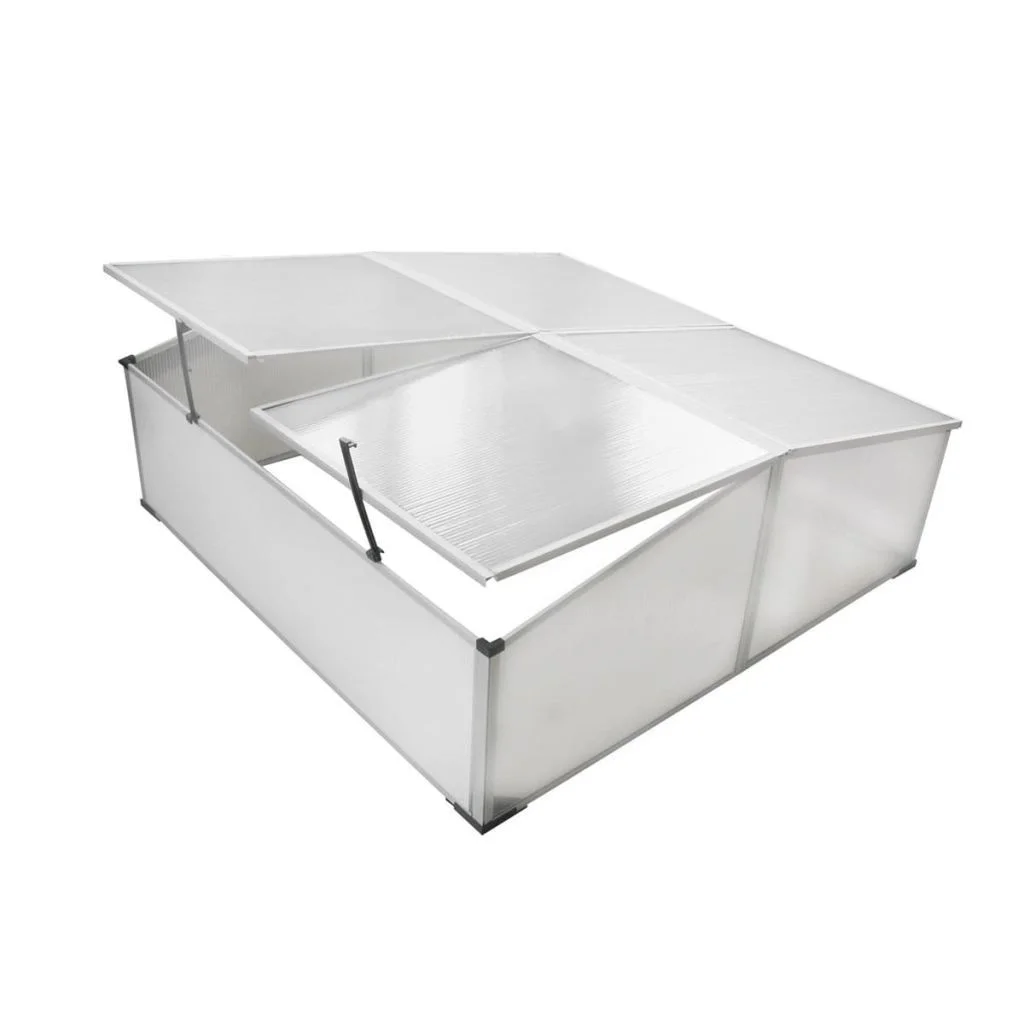 

Холодная рама 4 крышки 3 '6 "x 1' 4" x 3 '7"