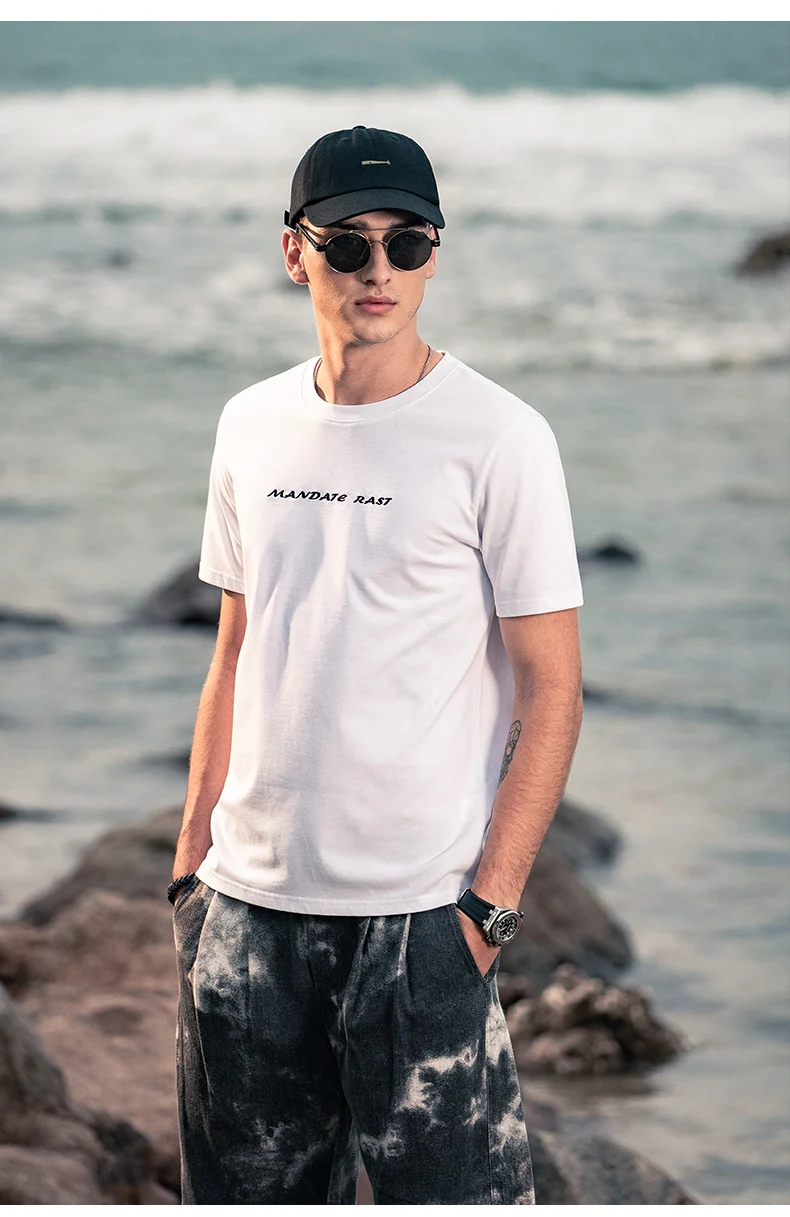 

Y0606 summer youth trend hot rhinestone letters half-sleeved short-sleeved T-shirt