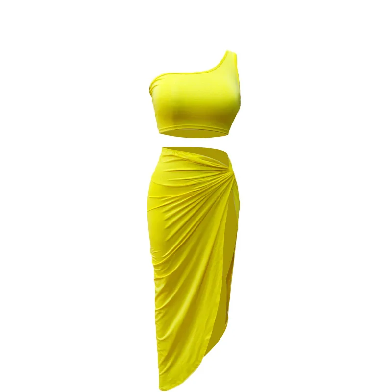

Женский элегантный костюм с юбкой, Роскошный дизайнерский комплект из двух предметов, праздничная одежда для вечевечерние НКИ, 2022