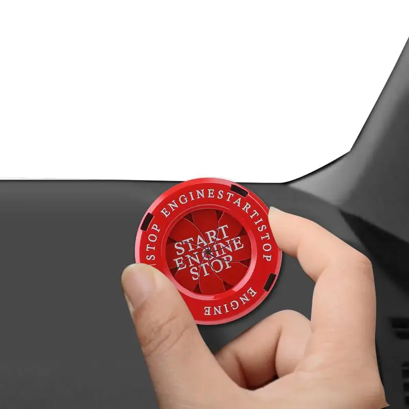 

Car Engine Start Stop Button Cover Car Engine Start Stop Button Cover Car Push Start Button Cover Auto Startup Button Protective