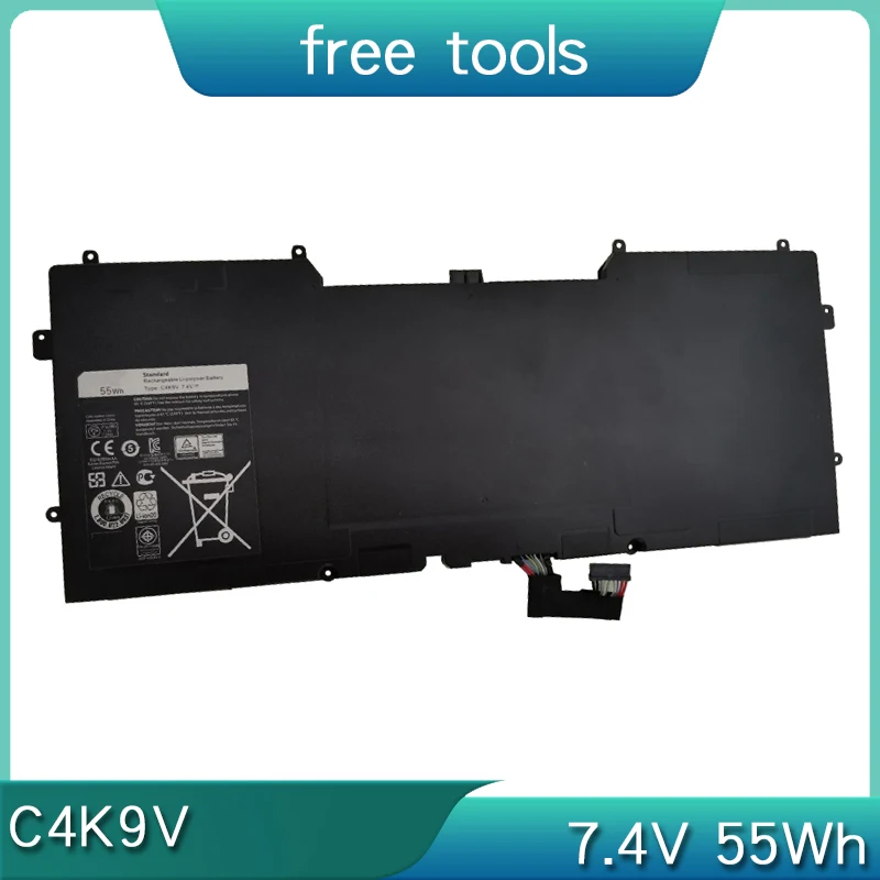 НОВЫЙ аккумулятор для ноутбука C4K9V 7 4 В 55 Втч DELL XPS 13 9333 L322X 13-L321X L221x 9Q23 9Q33 3H76R Y9N00 0Y9N00