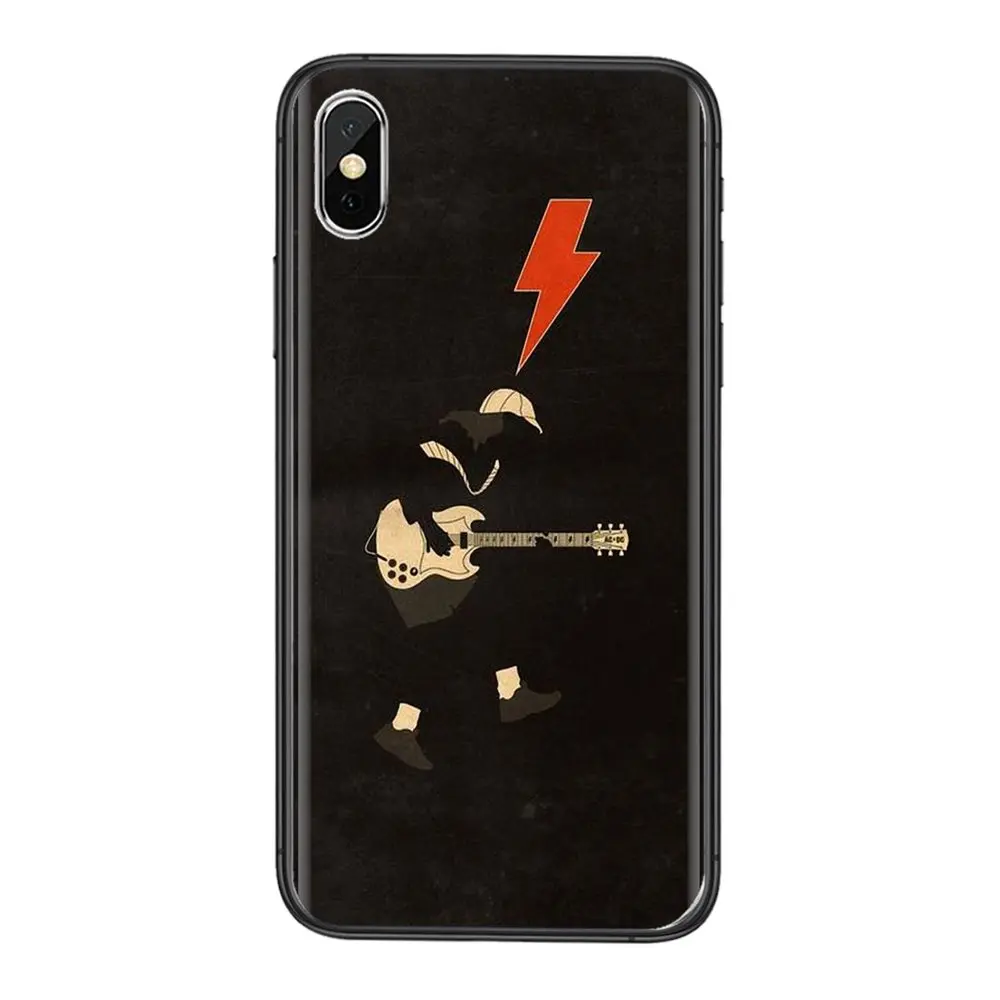 Фото Новый Angus-young-c-bon-ac-dc-Малкольм мягкие телефонные чехлы для Xiaomi Redmi K40 K30 K30S K20 Gaming 9 9C 8 8A 7 7A 6 6A 5 4X 4A №2