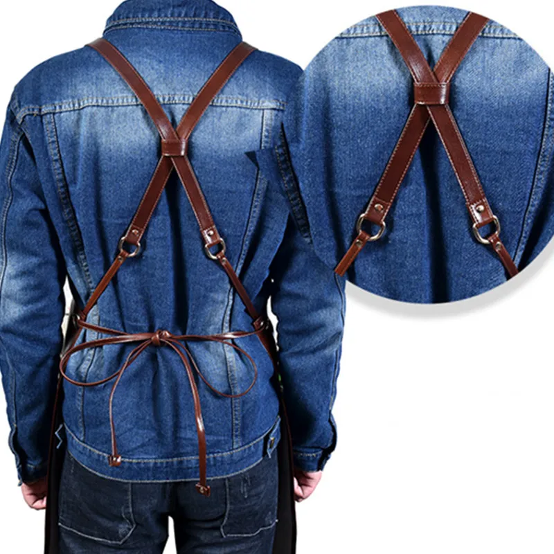 

Кожаный ремешок для кондитерских изделий, униформа шеф-повара, бариста, рабочая одежда для бистро