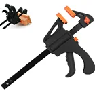 4-дюймовый зажим для работы по дереву, зажим с Трещоткой, скорость отжима, зажим для зажима по дереву, ручные инструменты сделай сам