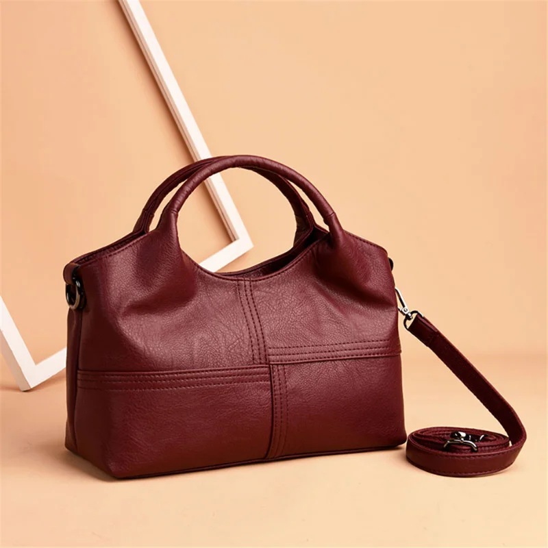 Genuine Brand Soft Leather Handbags High Quality Women Bag 2022 Small Casual Female Messenger Shoulder Bag Ladies Crossbody Bag
