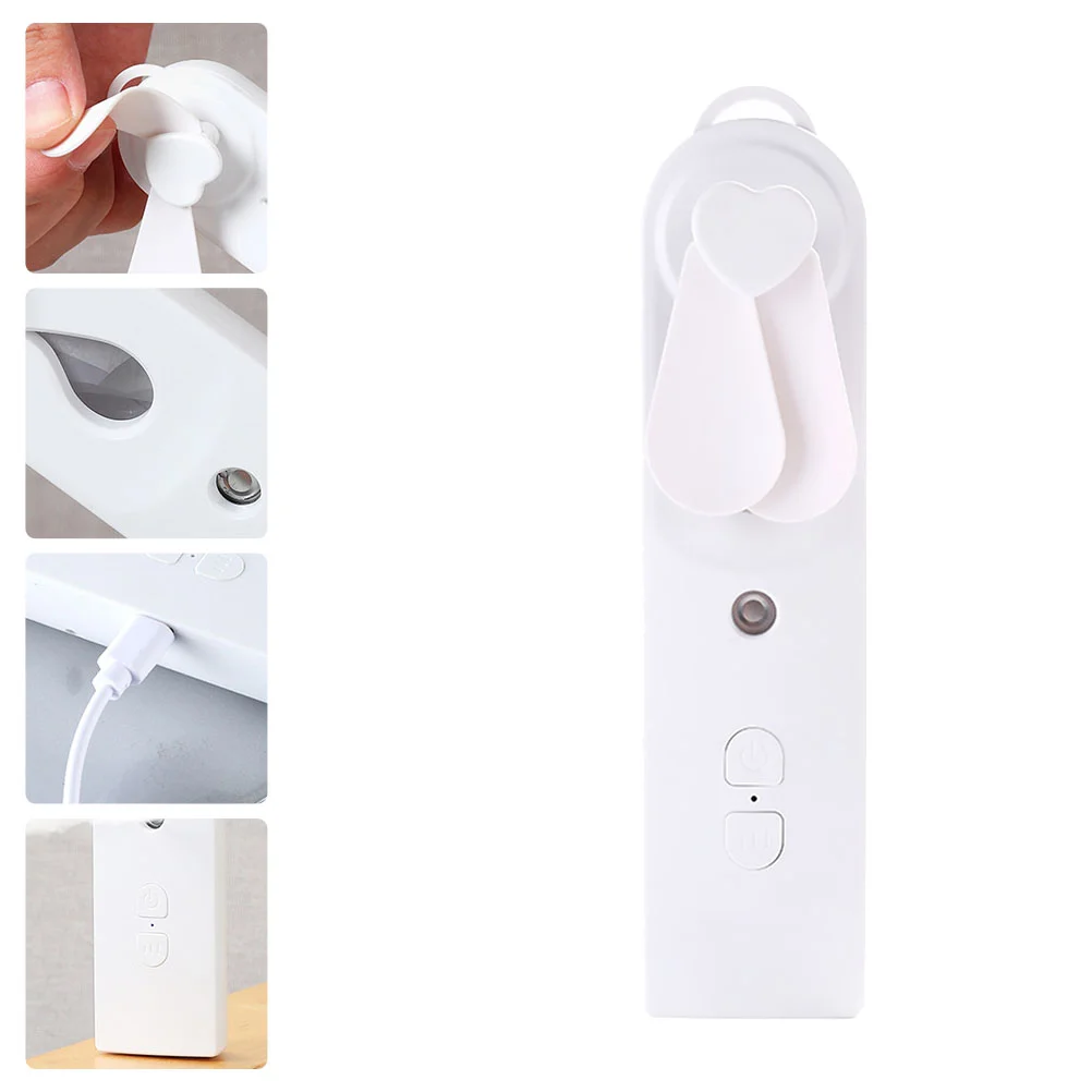 

Cooling Fan Mini Humidifier Handheld Misting Fans Portable Humidifer Spray Humidification
