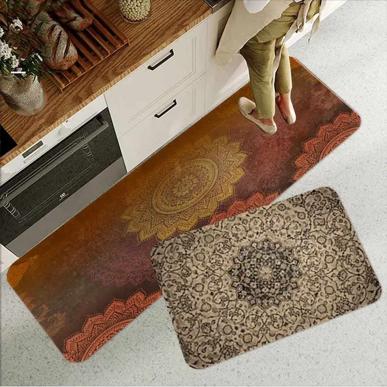 

Persian Style Room Mats Cheaper Anti-slip Modern Living Room Balcony Printed Modern Home Decor