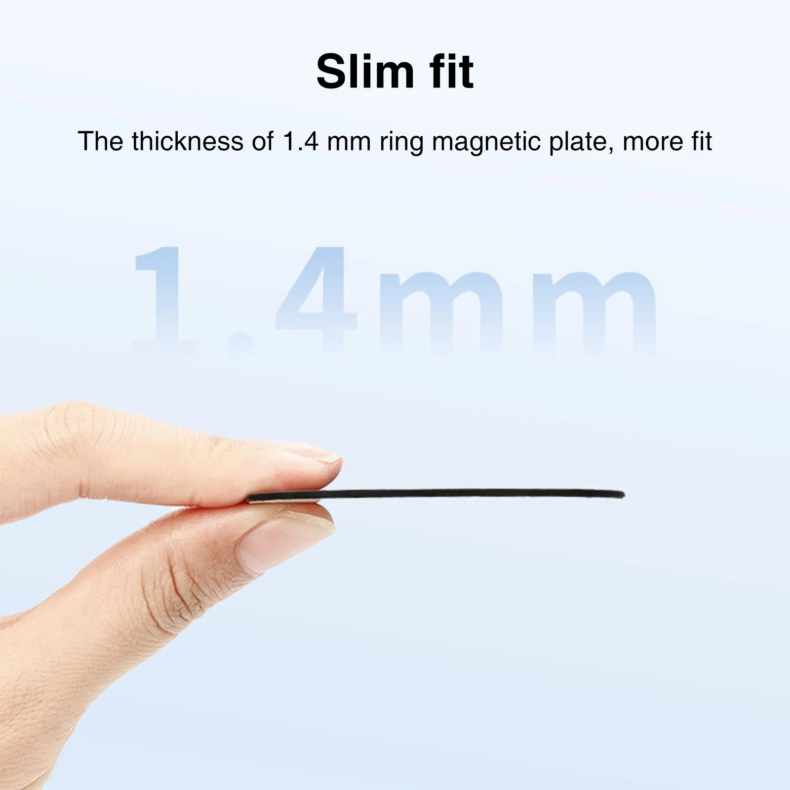 Магнитный Диск VRIG для автомобильного держателя телефона металлический кожаный