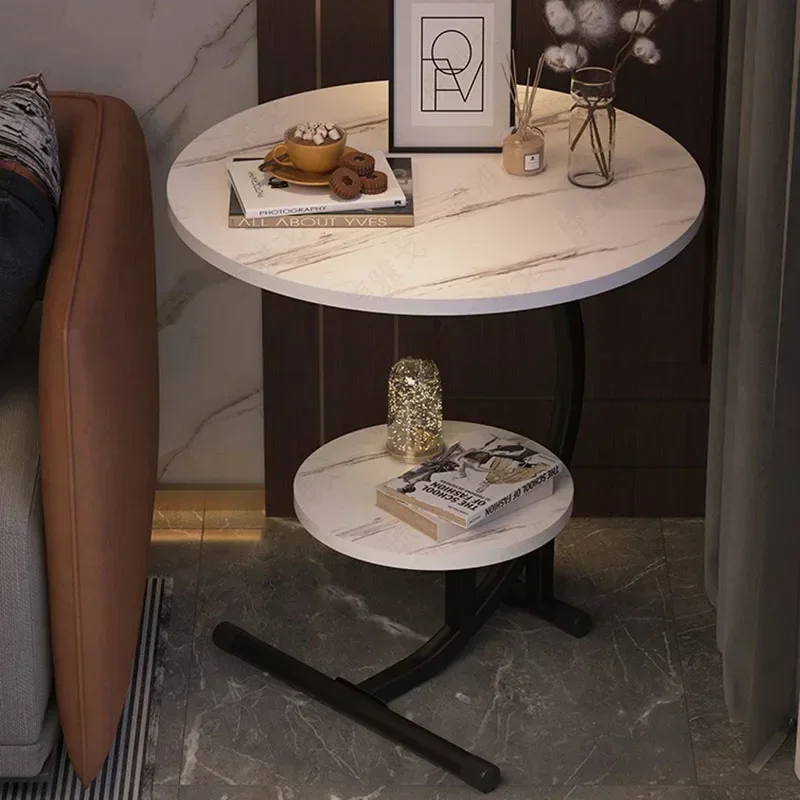 55 см угловые круглые журнальные столики центральные белые минималистичные
