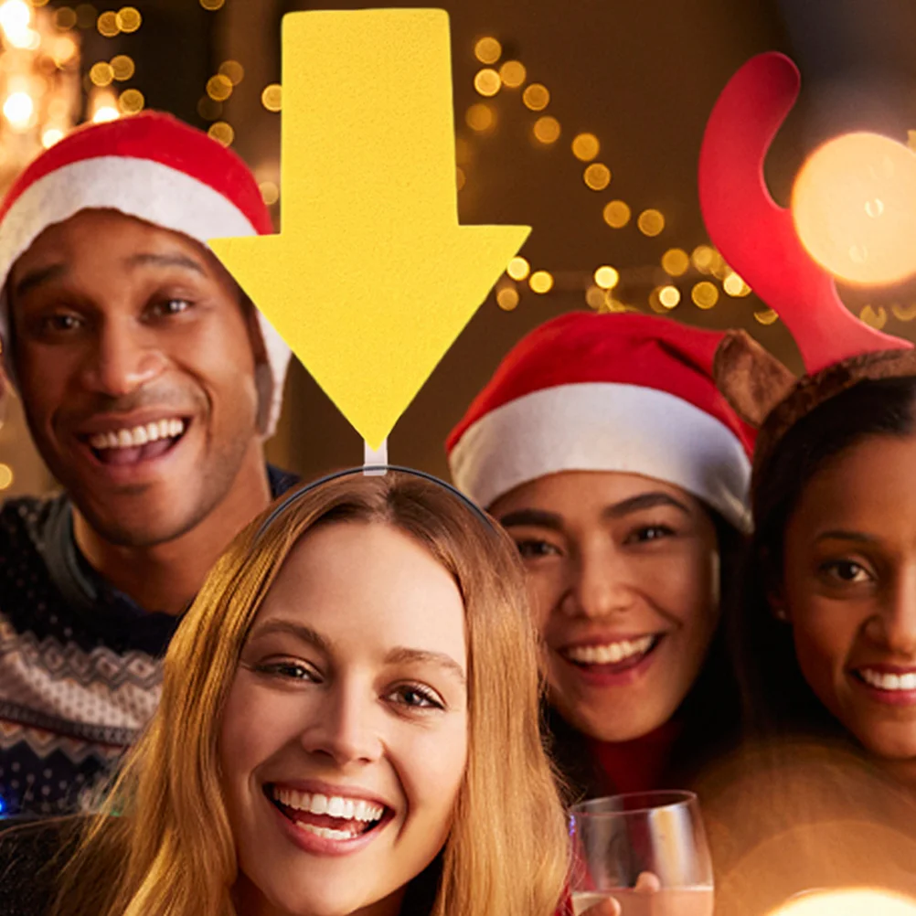 Повязка на голову со стрелкой рождественские повязки наконечник стрелы боппер