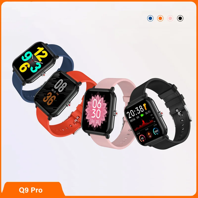 

Смарт-часы Xiaomi Youpin для мужчин и женщин, водонепроницаемые часы для фитнеса, IP68, квадратные спортивные часы для взрослых, новинка 2022, модный м...