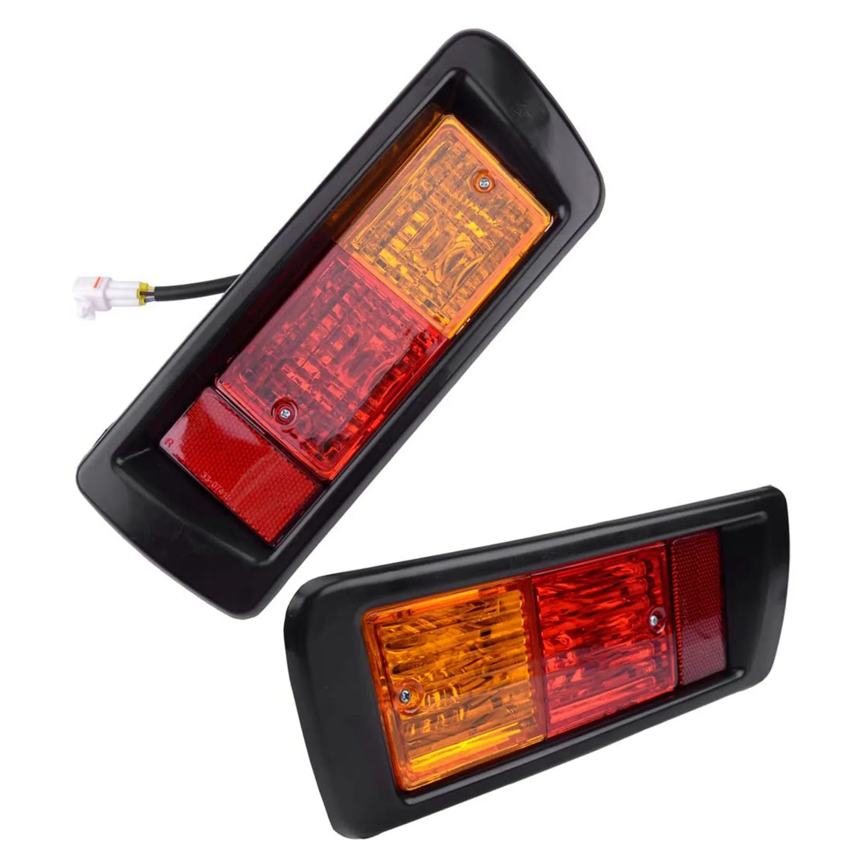 1 пара противотуманных фар заднего бампера 81550-60440 81550-60520 подходит для Land Cruiser Prado