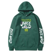 fashion singer juice wrld letter print hoodies harajuku hip hop rapper hooded sweatshirt pullover autumn winter menwomen hoodie