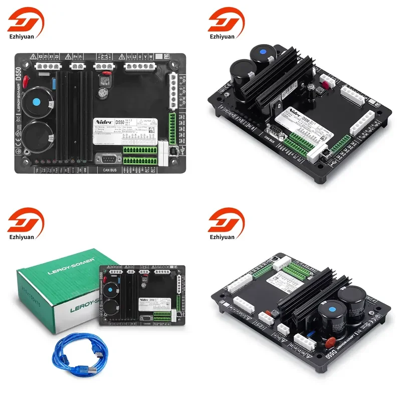 Фото Автоматический регулятор напряжения Leroy Somer D550 (AVR D550 Nidec) для генераторных установок, запчасти. №1