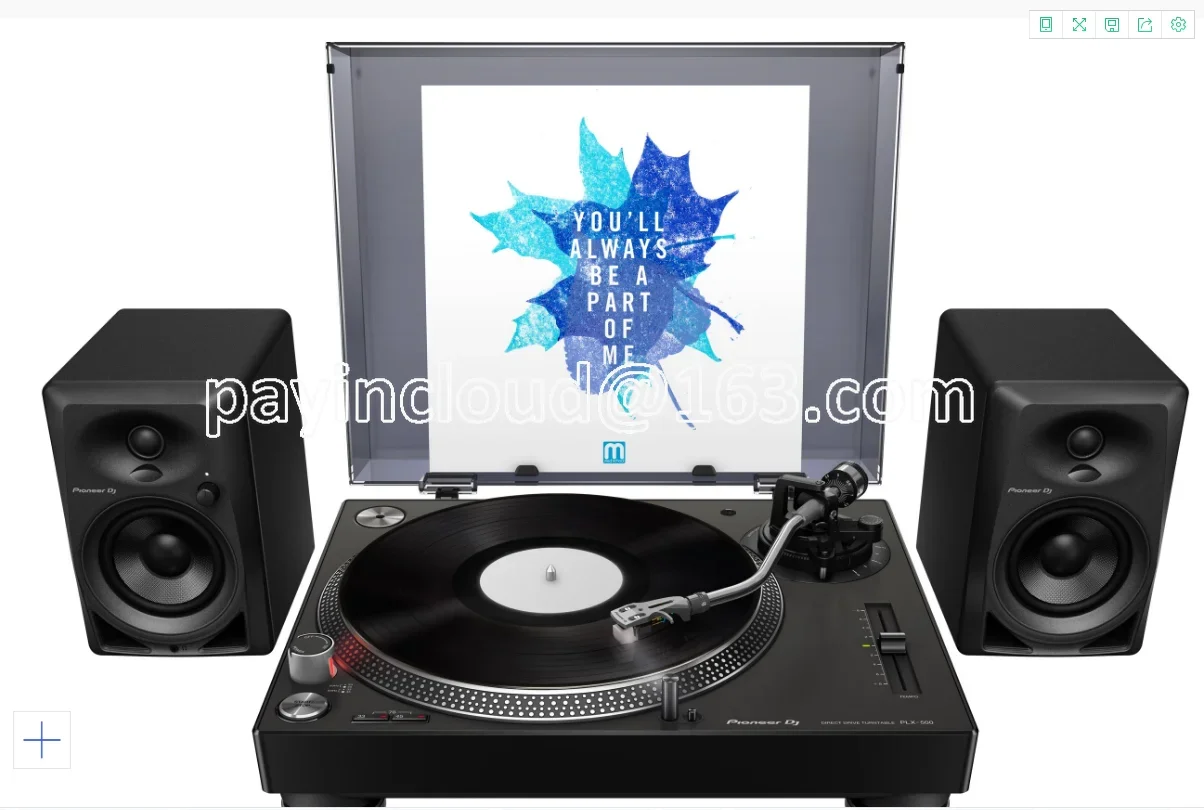 Подходит для Pioneer DM-40 Профессиональный DJ-монитор динамик дисковый рекордер
