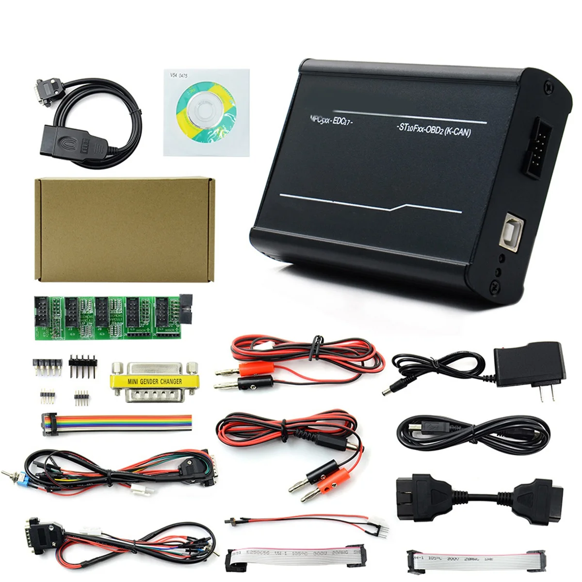 

V54 0475 FGTECH Galletto 4 Master V54 0386 0475 VD300 Support BDM-Tricore-Boot-OBD FG Tech FW0475 ECU Chip Tuning Tool