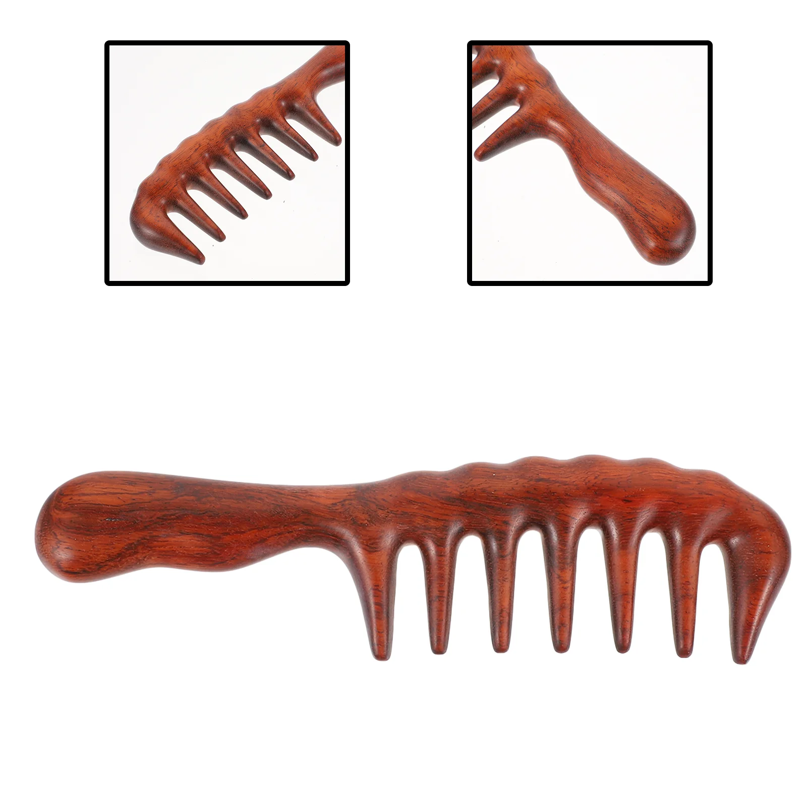 

1 шт., деревянная расческа-Меридиан