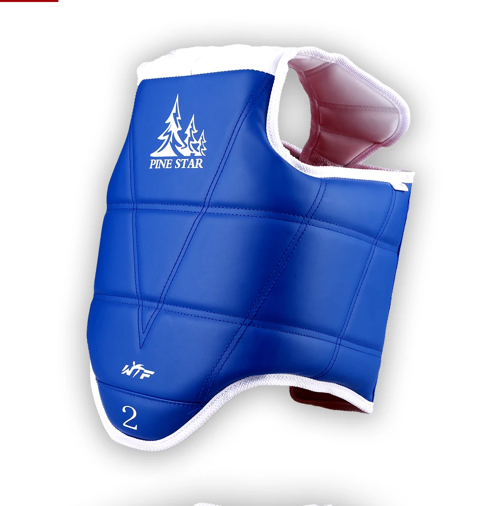 

Protective Child Training Protective Gear TaeKwonDo Solid Reversible Chest Protector Adult Body Vest Protective Guard Back