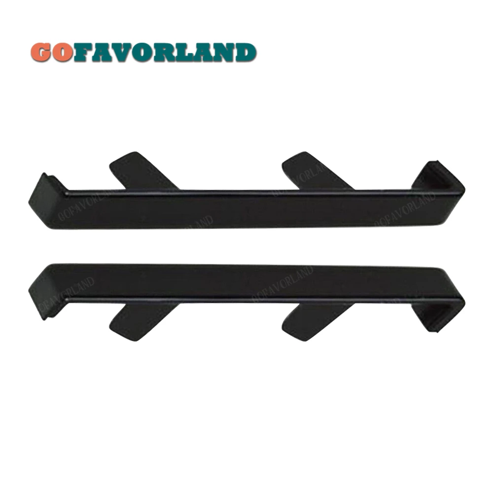 

Pair Front Left Right Bumper Panels Trim Black Plastic 670011292 670011291 For Maserati For Ghibli 2014 2015 2016 2017